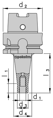 Upínač M16 | form A