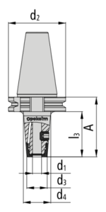 COOLCAP® D10 | DIN 69871 AD