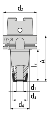 Upínač D10 | form A