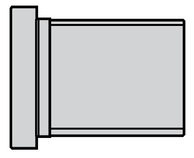 Pouzdro záv.M4,5 / M6 x 0,75