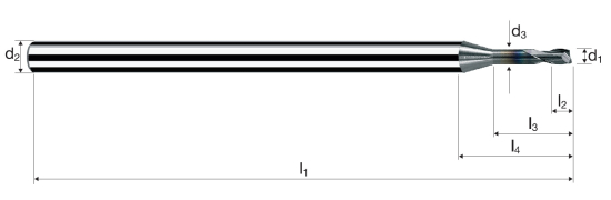 Válcová fréza Microcut
