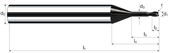 Rohová fréza MicroX (MicrotoroXG)