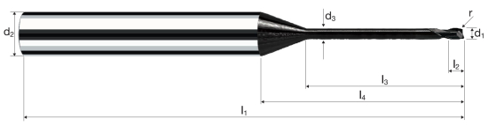 Rohová fréza MicroX (MicrotoroXG)