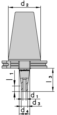 Upínač D3 | DIN 69871 AD