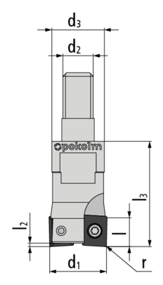 ADEW - K90° D15 - 32 mm