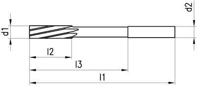 Strojní výstružník D7,01 - 7,5