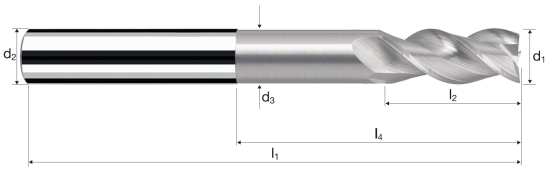 Válcová fréza AX (AX-NV3)