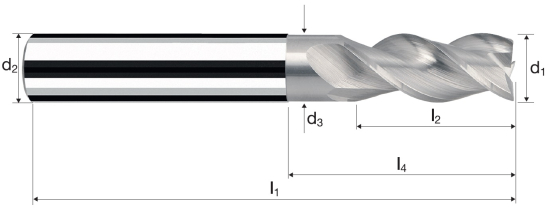 Válcová fréza AX (AX-NV3)