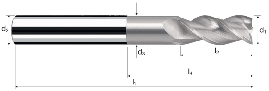 Válcová fréza AX (AX-NV3)