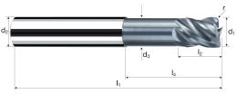 Rohová fréza Torocut (Toro-SB)