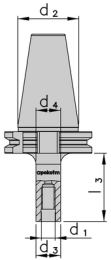 Upínač M16 | DIN 69871 AD