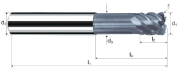 Rohová fréza Multispeed